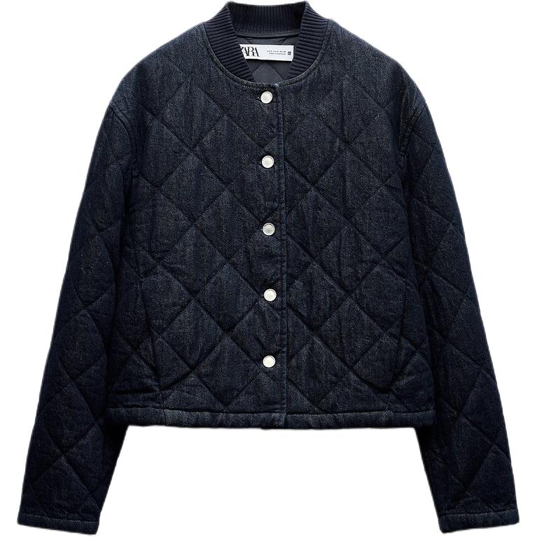 

ZARA Пуховик женский синий, Blue