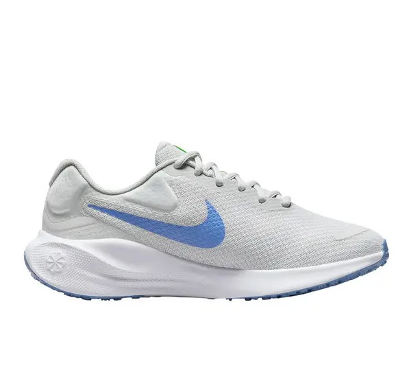Кроссовки (WMNS) Nike Revolution 7 Road Running Shoes 'Photon Dust Polar', цвет photon dust/white/lime blast/polar — фото 2