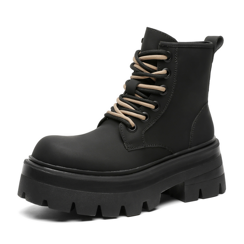 

FAPAI Короткие мартинсы унисекс черные, цвет Black (Women's)