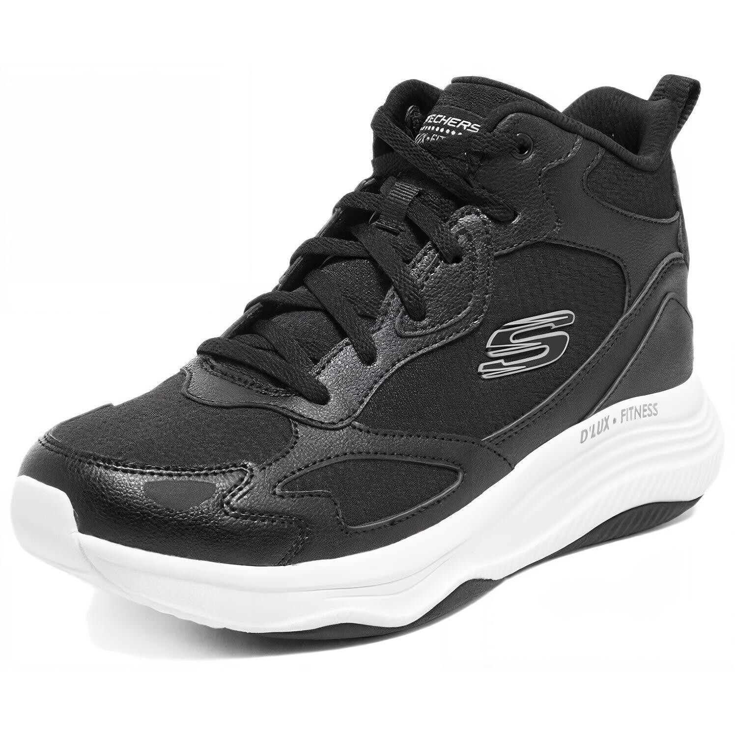 

Кроссовки Skechers Lifestyle Shoes Women's High-top Black, черный