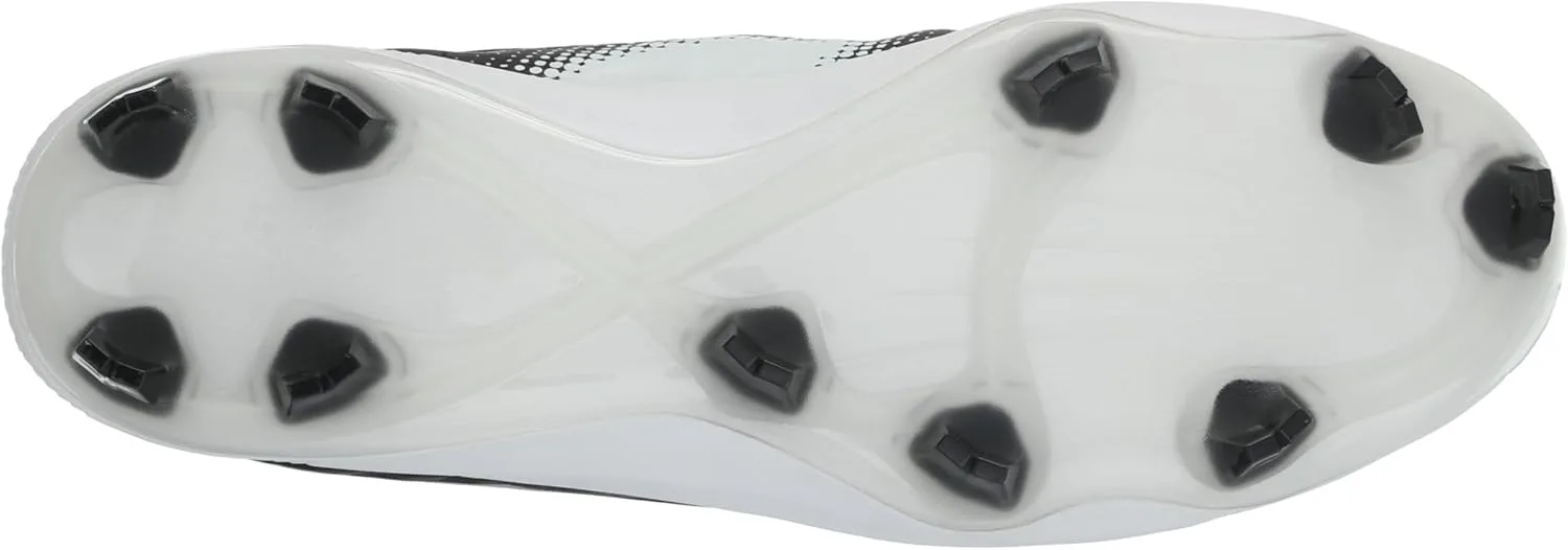 Мужские бейсбольные кроссовки New Balance FuelCell 4040 V7 с формованной подошвой, белый/черный — фото 4