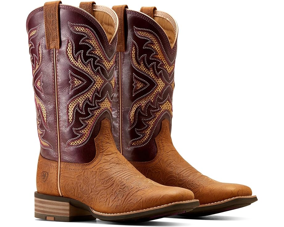 

Ботинки Ariat San Angelo VentTEK 360 Western, цвет Tooled Toasted Almond