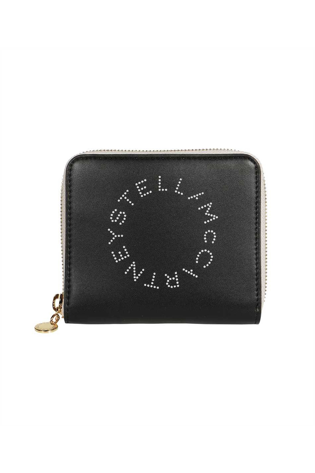 

Кошелек Stella с логотипом из альтер-наппы Stella McCartney, черный