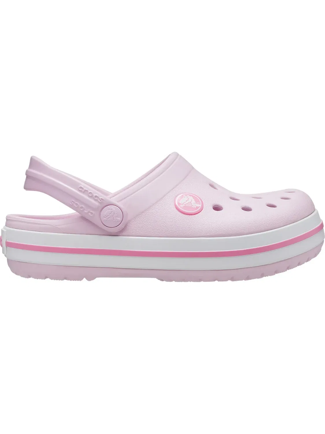 Сабо Crocband, Crocs, розовый — фото 2