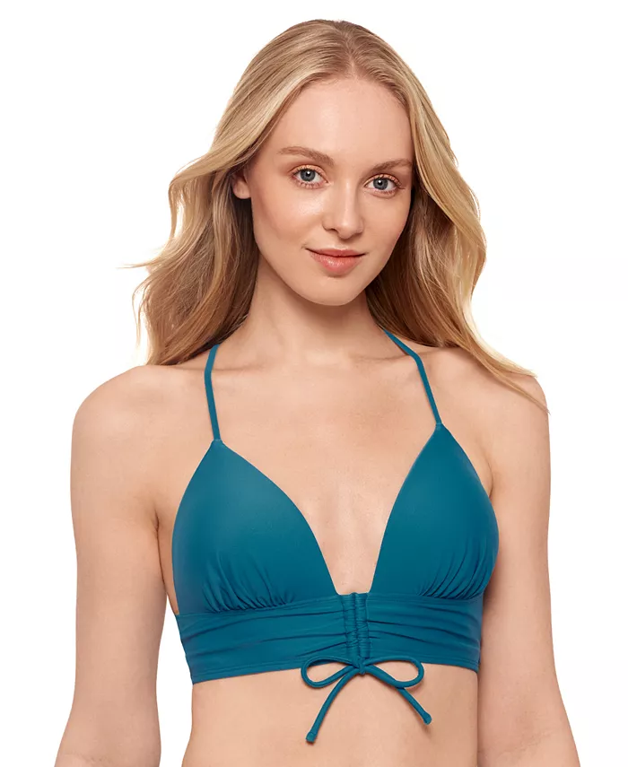 

Детский топ-бикини Push-Up Midkini Salt + Cove, синий