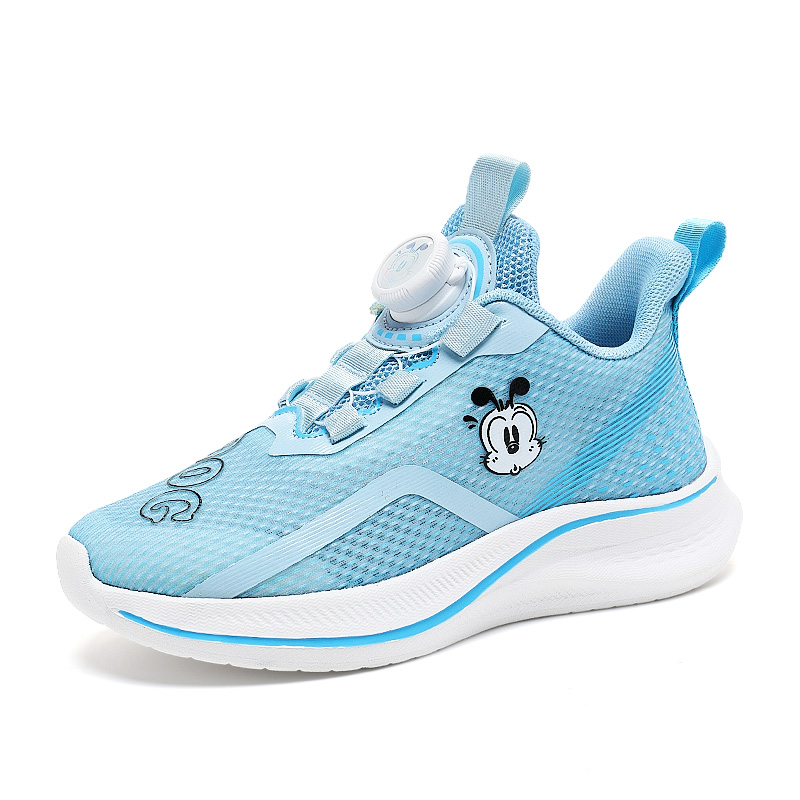 

BOBDOG Нескользящие, износостойкие, легкие, амортизирующие, низкие детские кроссовки для повседневной носки, небесно-голубые