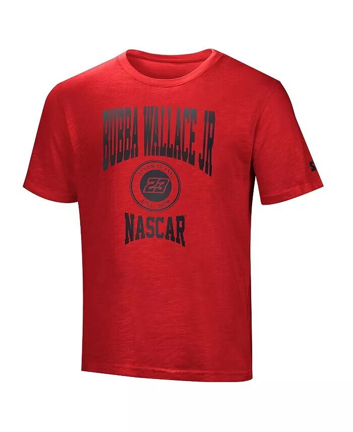 

Мужская красная футболка Bubba Wallace Scout Starter