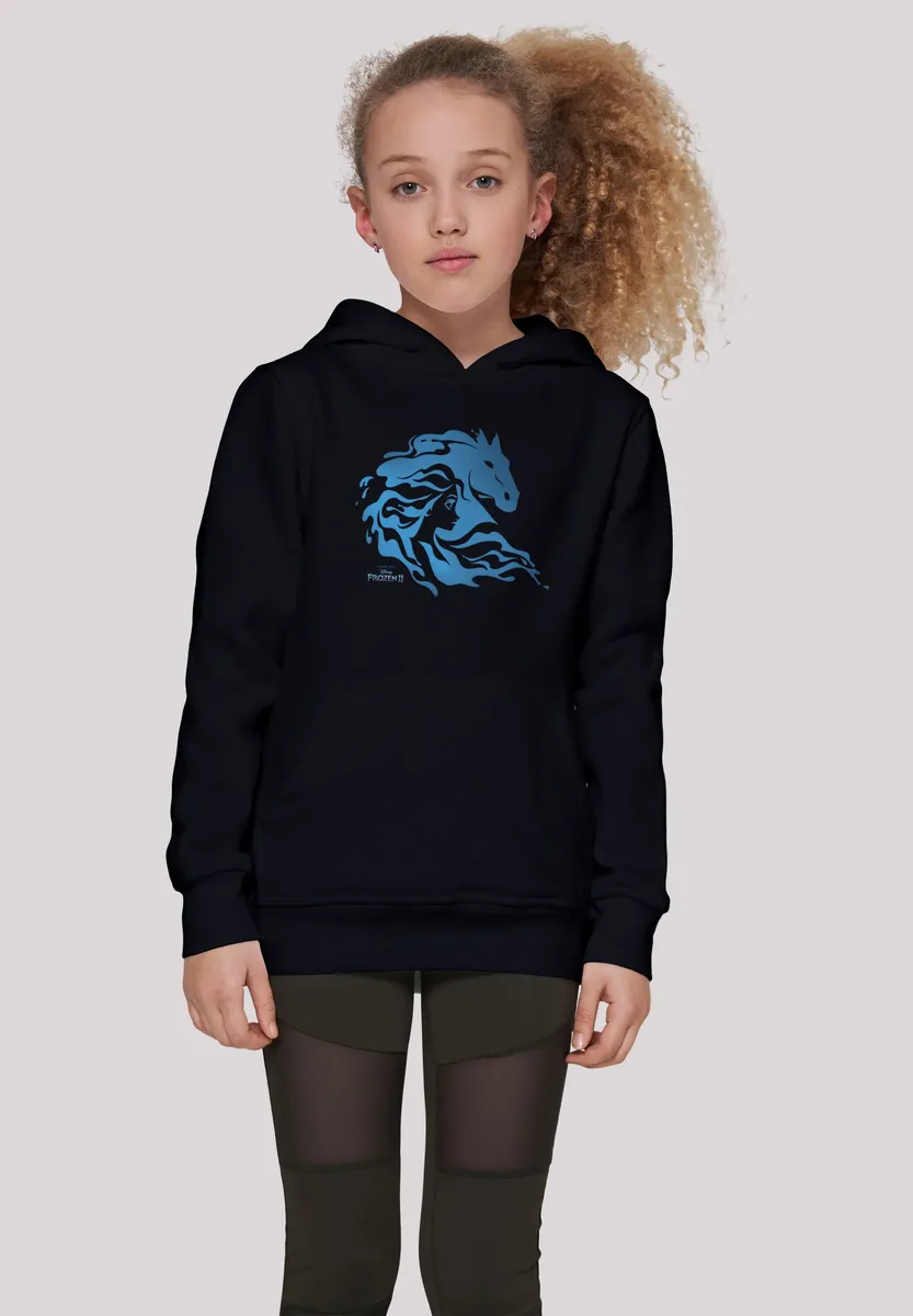 

Толстовка F4NT4STIC "Disney Frozen 2 Nokk Water Spirit Horse Silhouette", дети унисекс, товары премиум-класса, для мальчиков, девочек, с принтом, черный