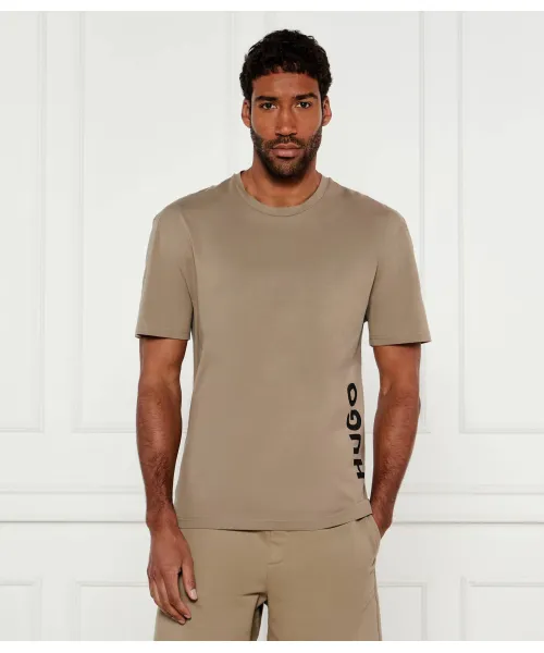 

Футболка Relaxed fit Hugo Bodywear, бежевый
