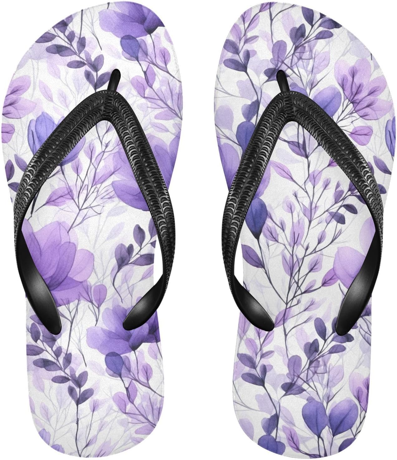 

Фиолетовые шлепанцы для пляжа и душа, резинескользящие летние тапочки для женщин и мужчин Sinestour