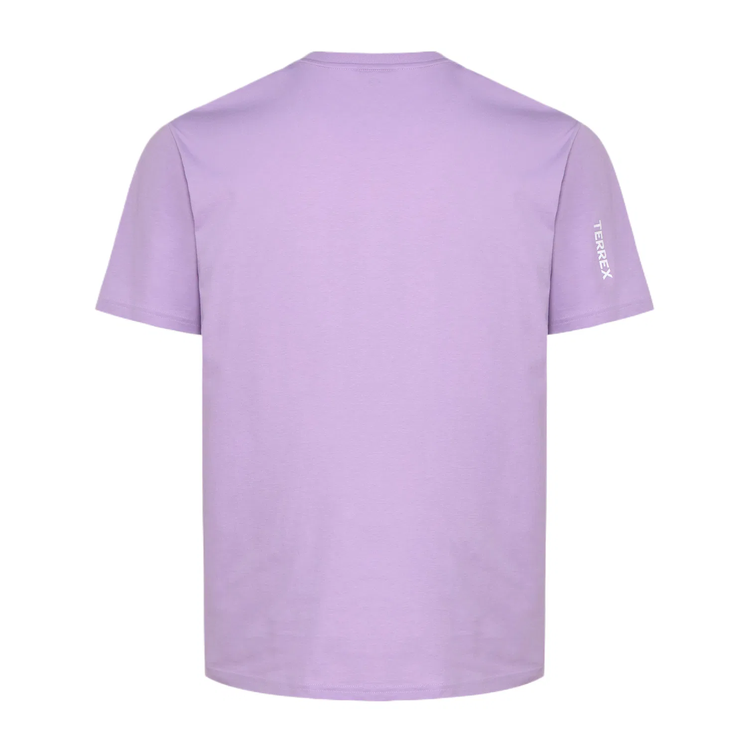 Футболка мужская Powder Plum Purple с круглым вырезом Adidas — фото 3