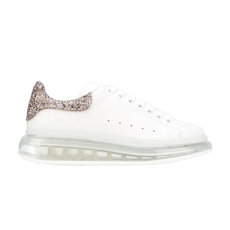 Кроссовки Alexander McQueen Wmns Oversized Sneaker, Clear Sole - Candy Glitter