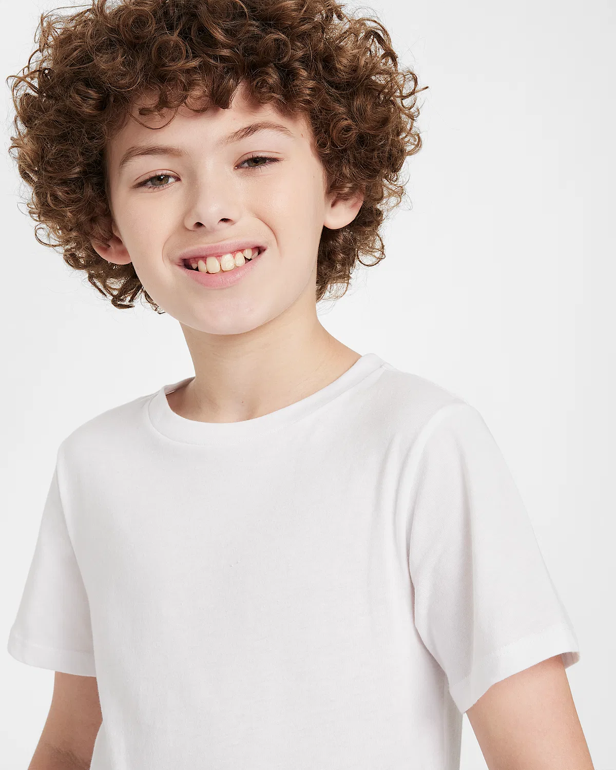 Детская майка Nike Big Kids' Crew Undershirt (2-Pack), White — фото 4