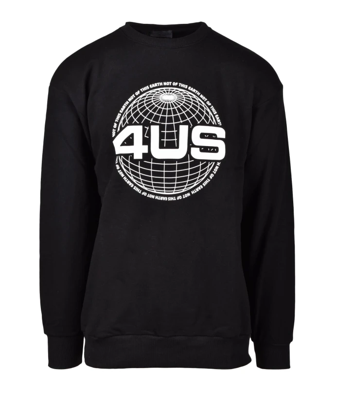 

Хлопковая толстовка - модель: felpa Paciotti, черный