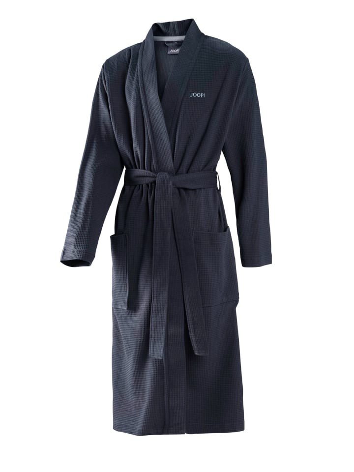 

Халат JOOP!, цвет joop! bademantel uni piqué herren-kimono 50/52, navy