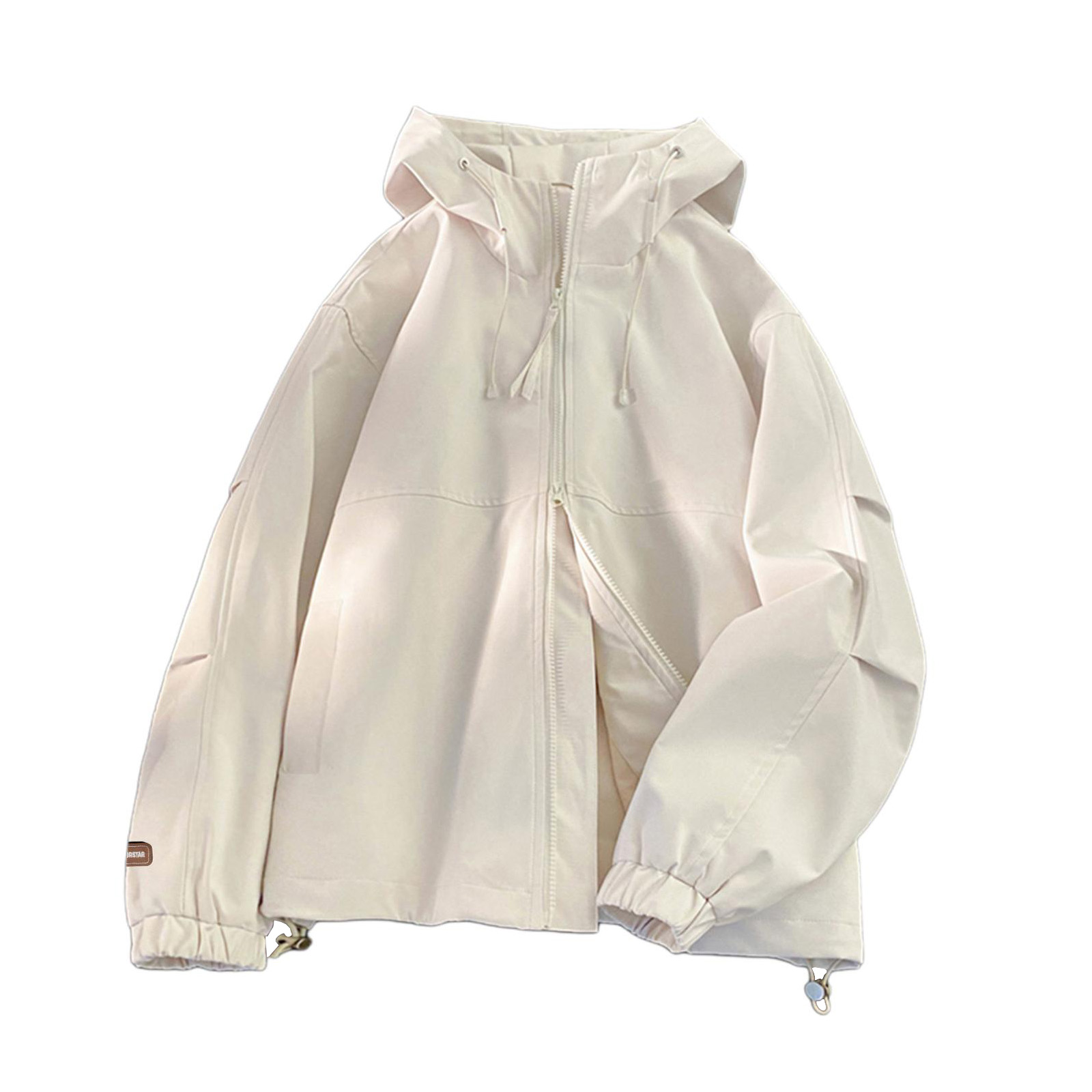 

Куртка Unisex Hooded Moderate Workwear WARRIOR, бежевый[free diy badge]