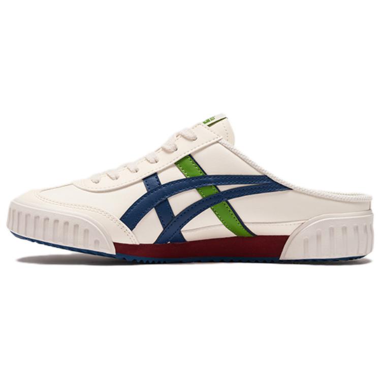 

Кроссовки Onitsuka Tiger Machuation Sabot Lifestyle Shoes Unisex Low-top Beige/Blue, бежевый/синий