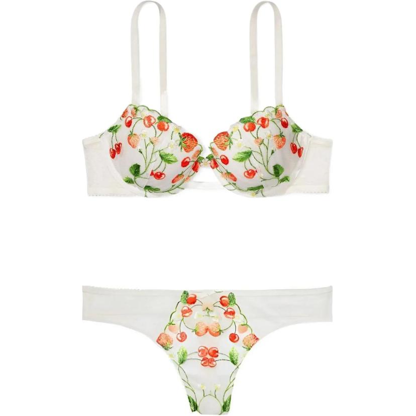 

Victoria's Secret Женский комплект белья White Plant
