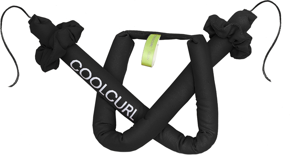 

Инструмент для завивки волос Coolcurl без нагревания, аксессуары для завивки волос Glov, atspalvis black