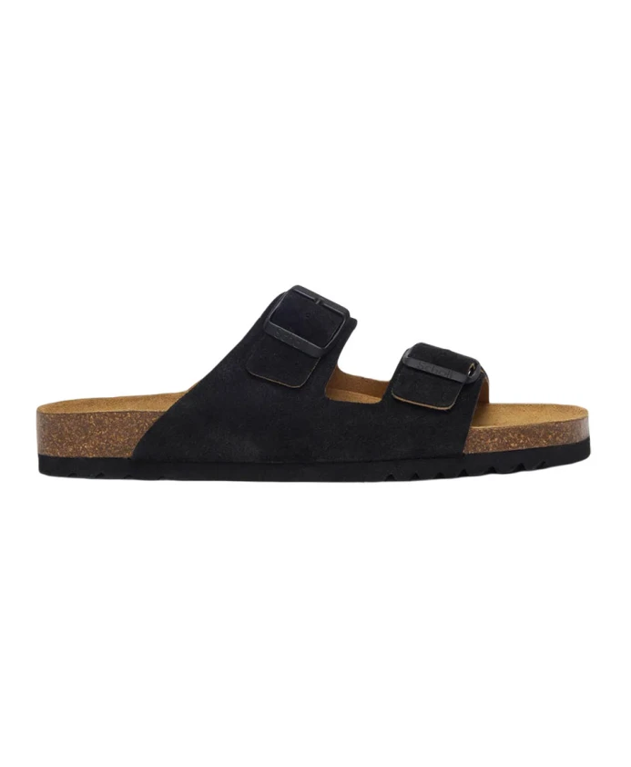 

Замшевые сандалии Julien с регулируемой пряжкой Scholl, черный