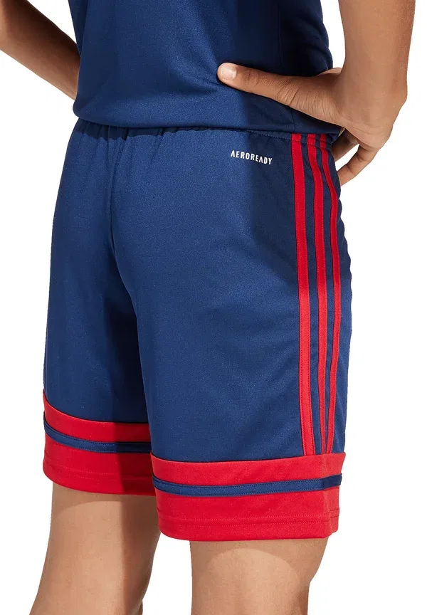 Шорты молодежные Squadra Adidas Performance, сине-красные — фото 3