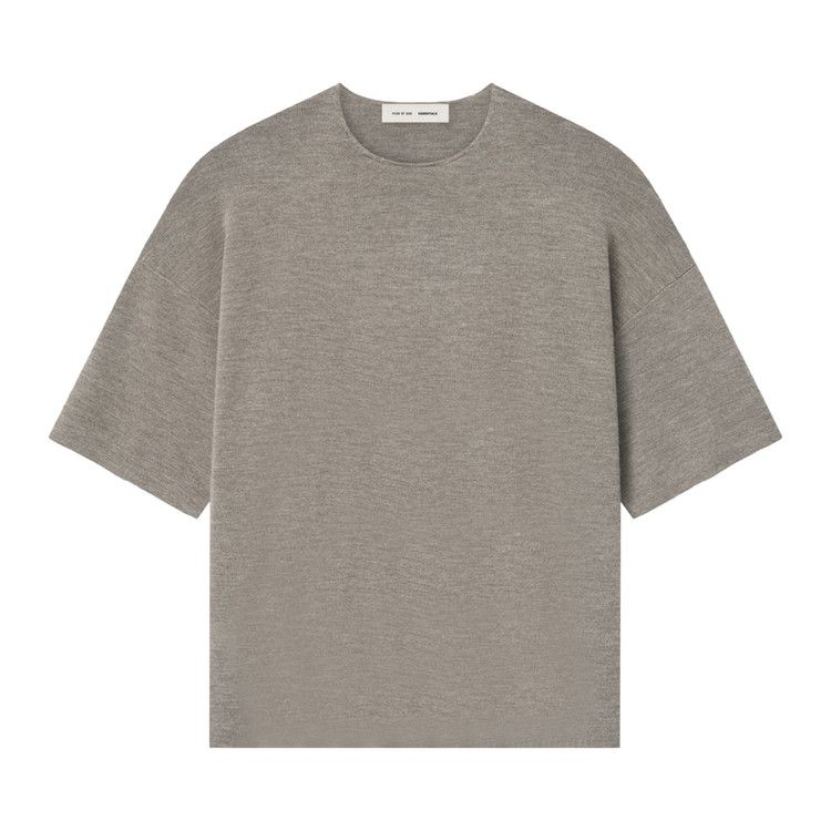 

Свитер Fear of God Essentials Merino Short Sleeve Sweater, Homestead Heather