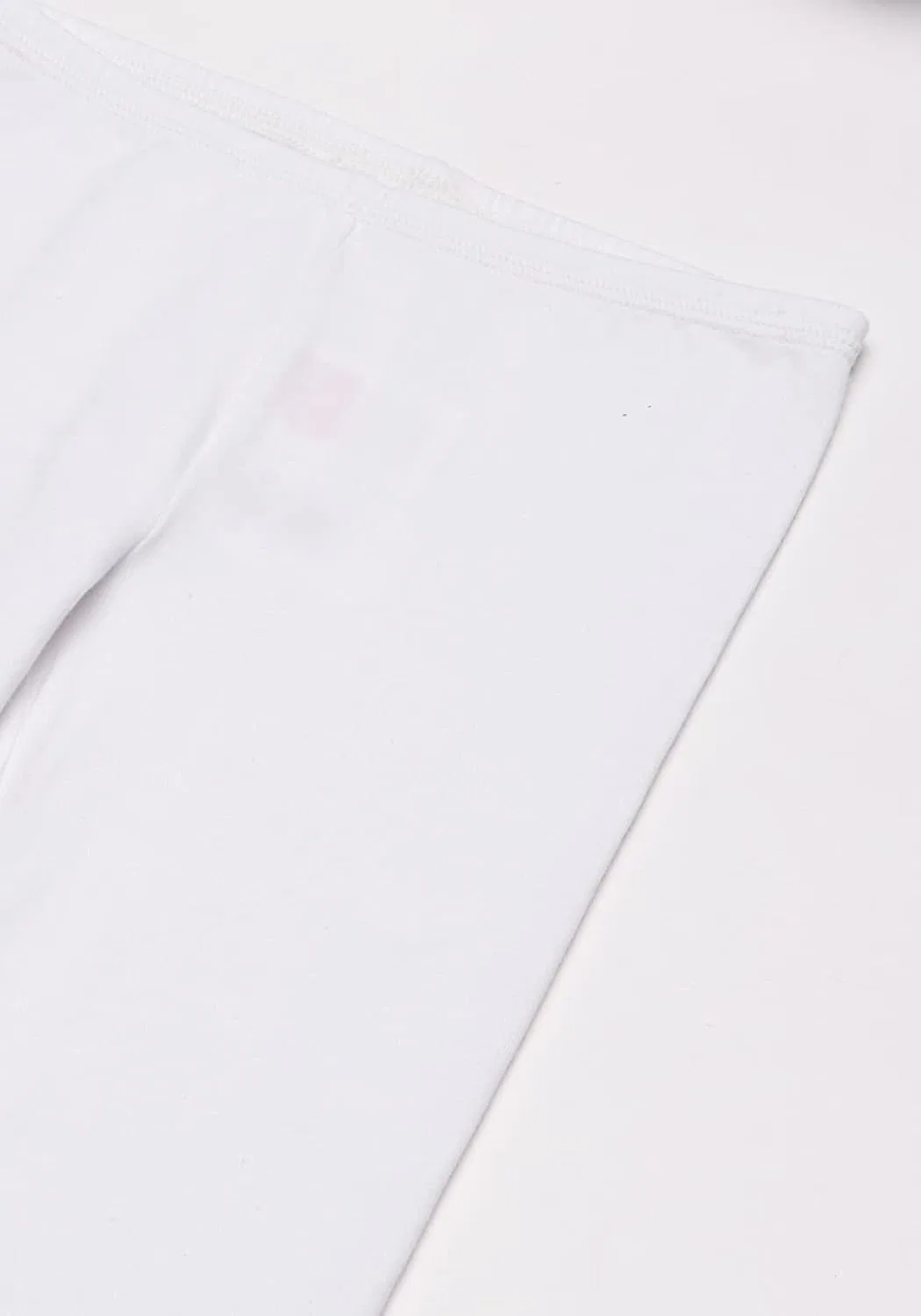 Спортивные штаны Hanes для девочек EcoSmart, с открытыми штанинами, без этикеток, белый — фото 2