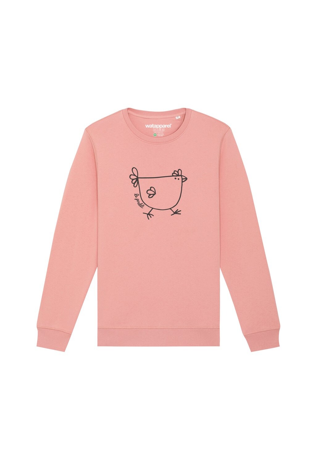 

Толстовка watapparel, светло-розовый