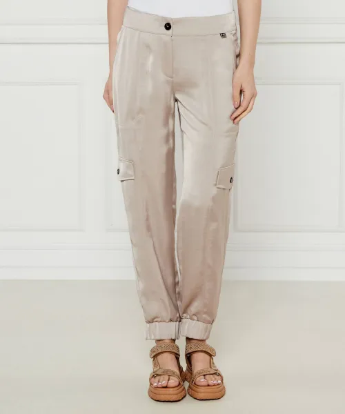 

Атласные брюки Ridder Cargo Relaxed fit Marc Cain, бежевый