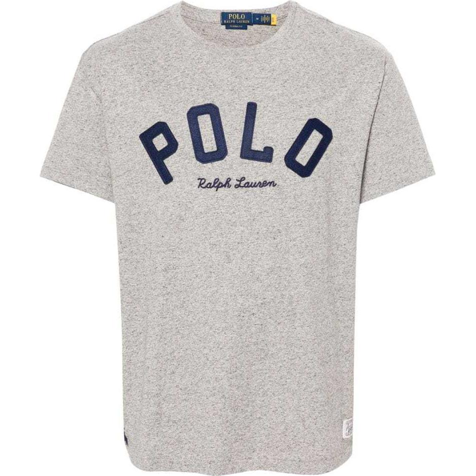 

Футболка Classic Fit Logo Polo Ralph Lauren, heather серый