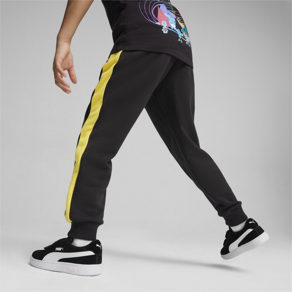 Детские трикотажные спортивные штаны Puma, черный