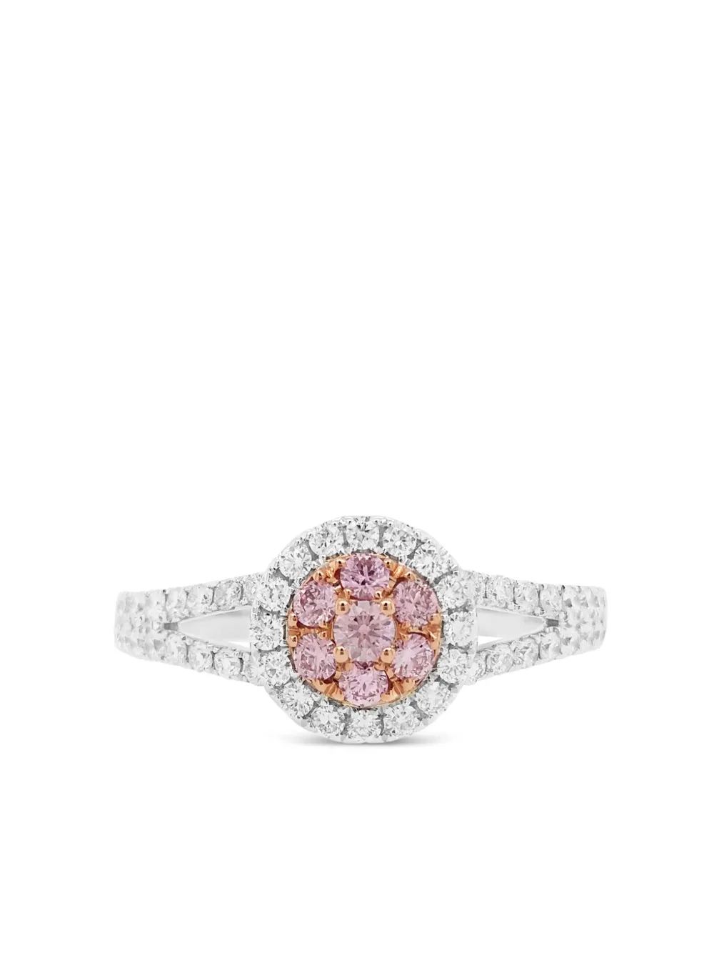 

Кольцо из белого золота с бриллиантом HYT Jewelry, розовый