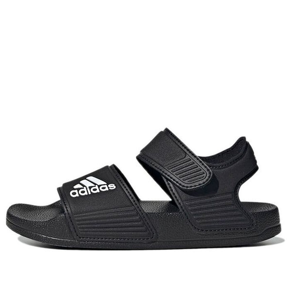 

Сандалии adilette sandal 'black white' Adidas, черный