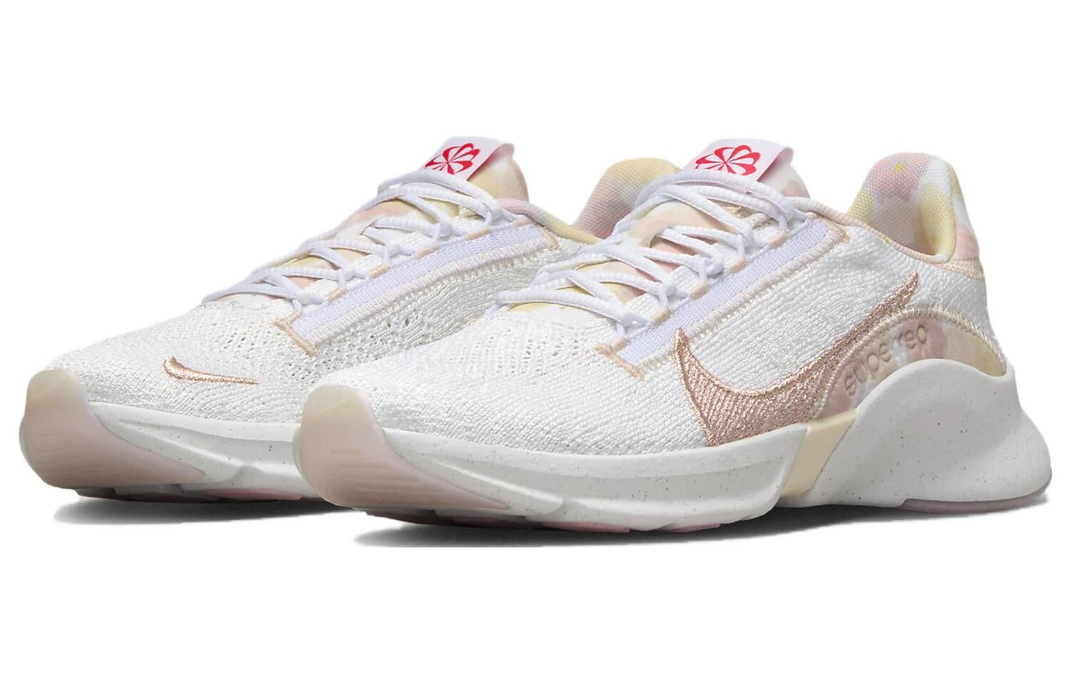 Кроссовки Nike SuperRep Женские, Beige/Pink — фото 3