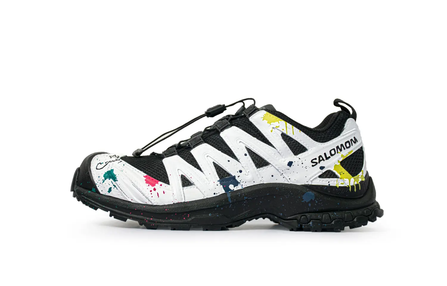 

SALOMON Кроссовки для трейлраннинга и тренировок XA PRO 3D LA YAUTE низкие унисекс Black White