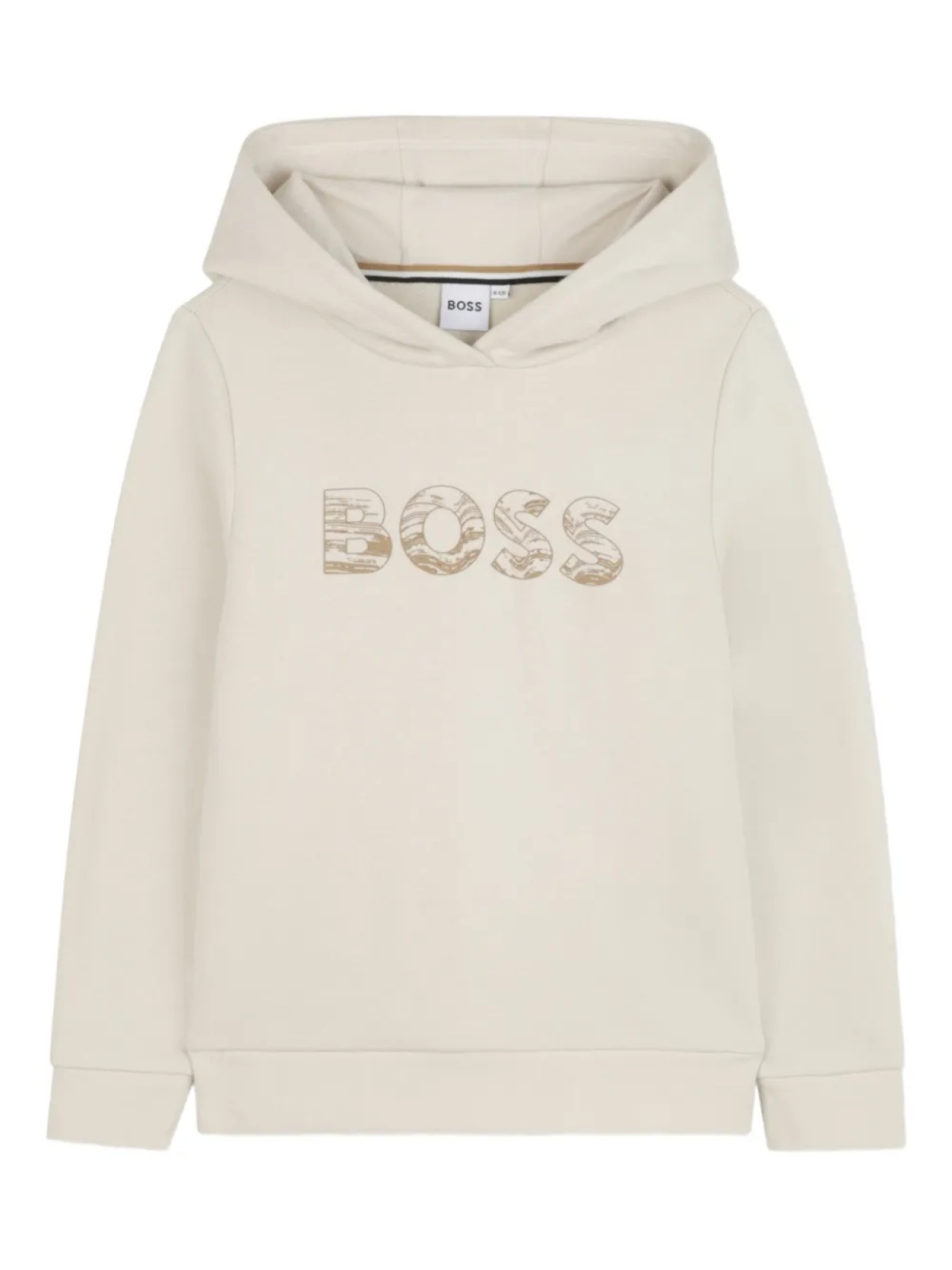 

BOSS Kidswear худи с логотипом, нейтральный