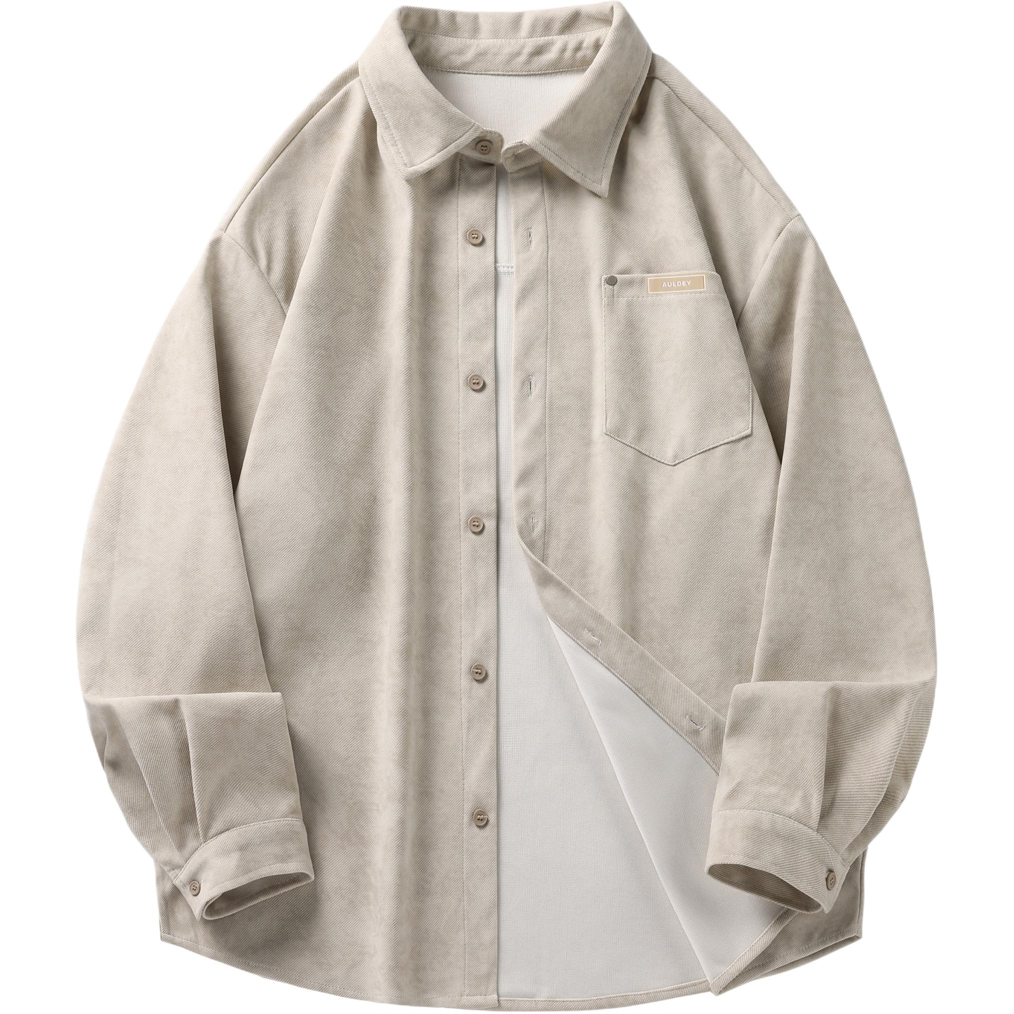 

Футболка Unisex Polo Collar Moderate Heavyweight AULDEY, coffee