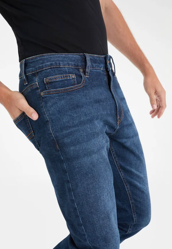 Джинсы ultra flex slim fit Next, Blue — фото 3