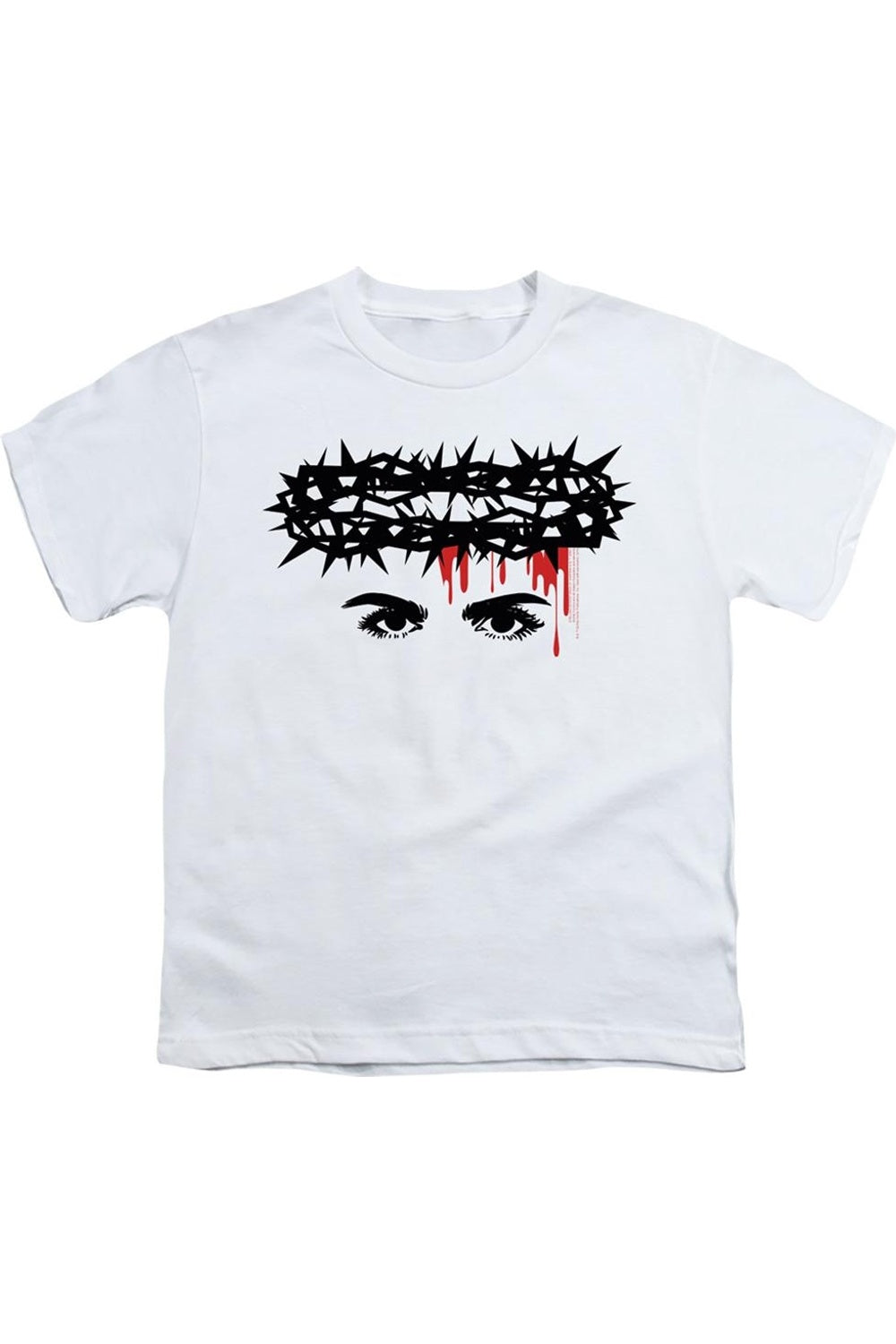 

Футболка с коротким рукавом "Chilling Adventures Of Sabrina: Корона из шипов" для детей Gildan, белый