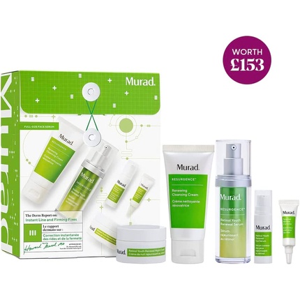 Набор для ухода за кожей The Derm Report on Instant Line and Firming Fixes Retinol — фото 2