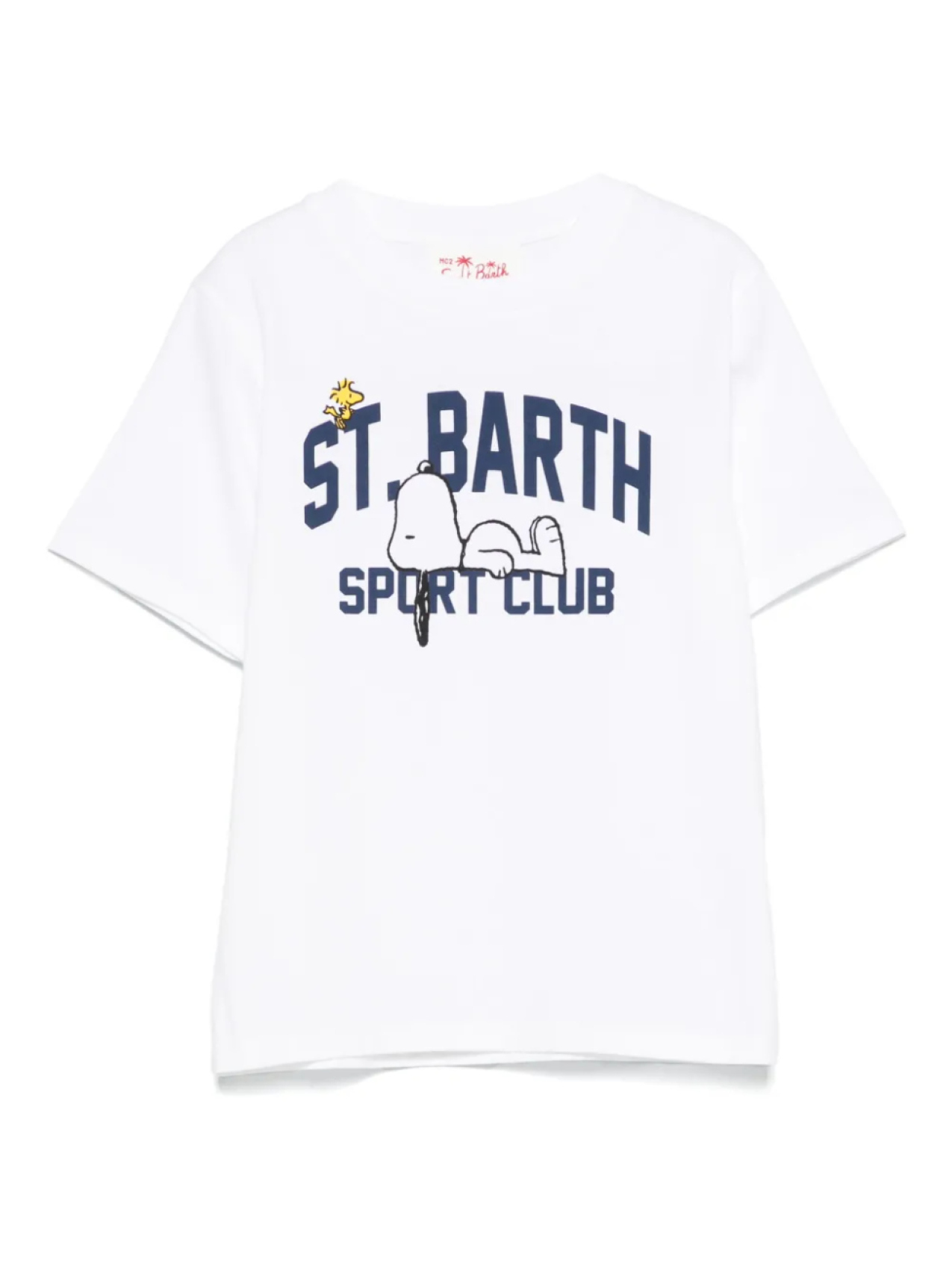 

Футболка спортивного клуба X Peanuts MC2 Saint Barth Kids, белый