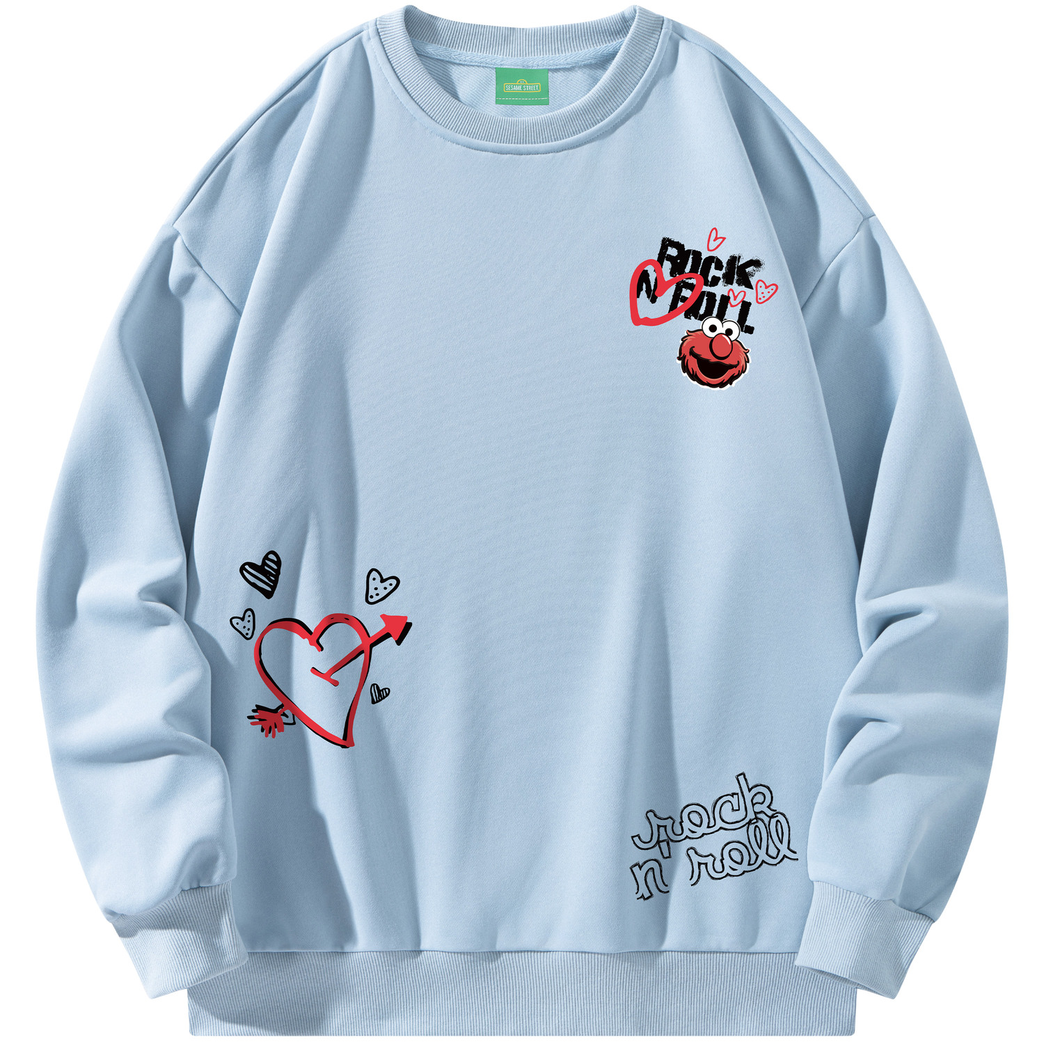 

Унисекс свитшот SESAME STREET, синий