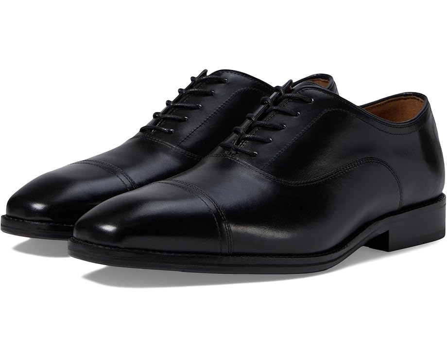 

Оксфорды Johnston & Murphy Sullivan Cap Toe, цвет Black Italian Calfskin