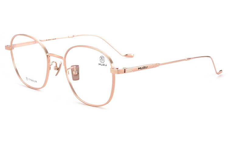 

MUZU Унисекс очки для зрения, Rose gold - C12
