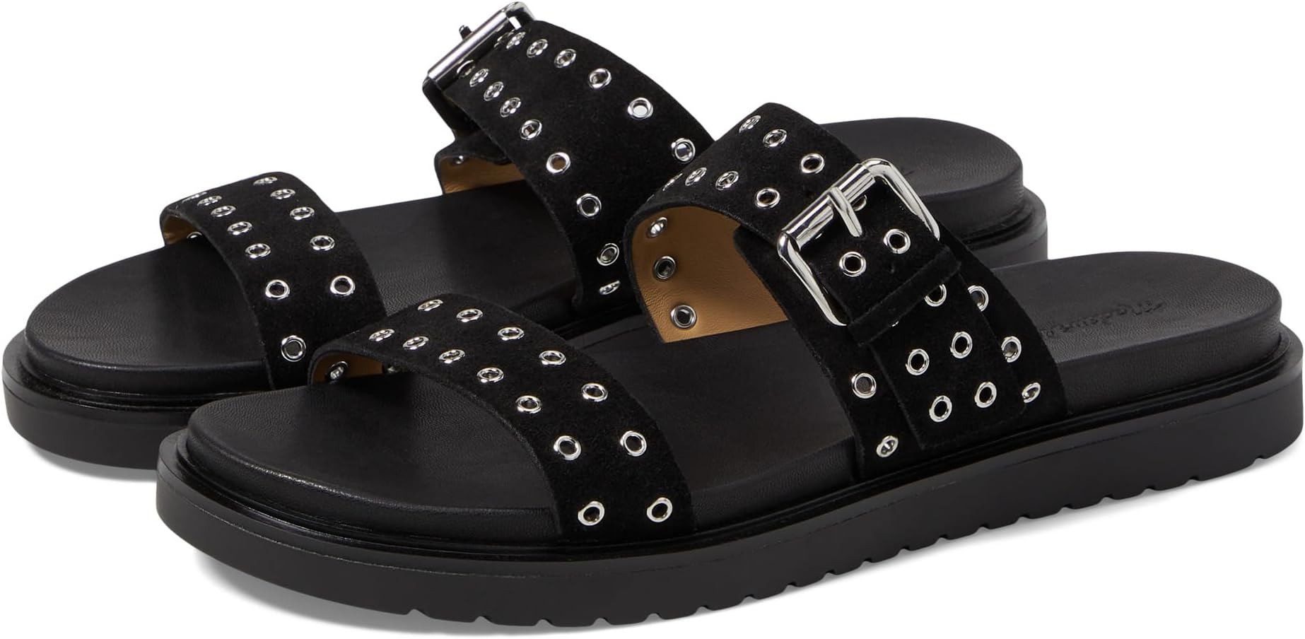 Сандалии Madewell Madewell maximillian two strap lug - hardware, True Black