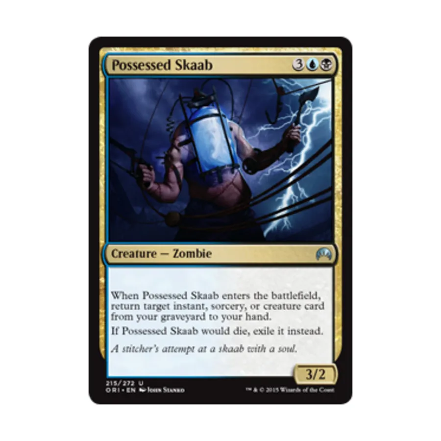 

CCG Одержимый Скааб (U), MTG - Magic Origins
