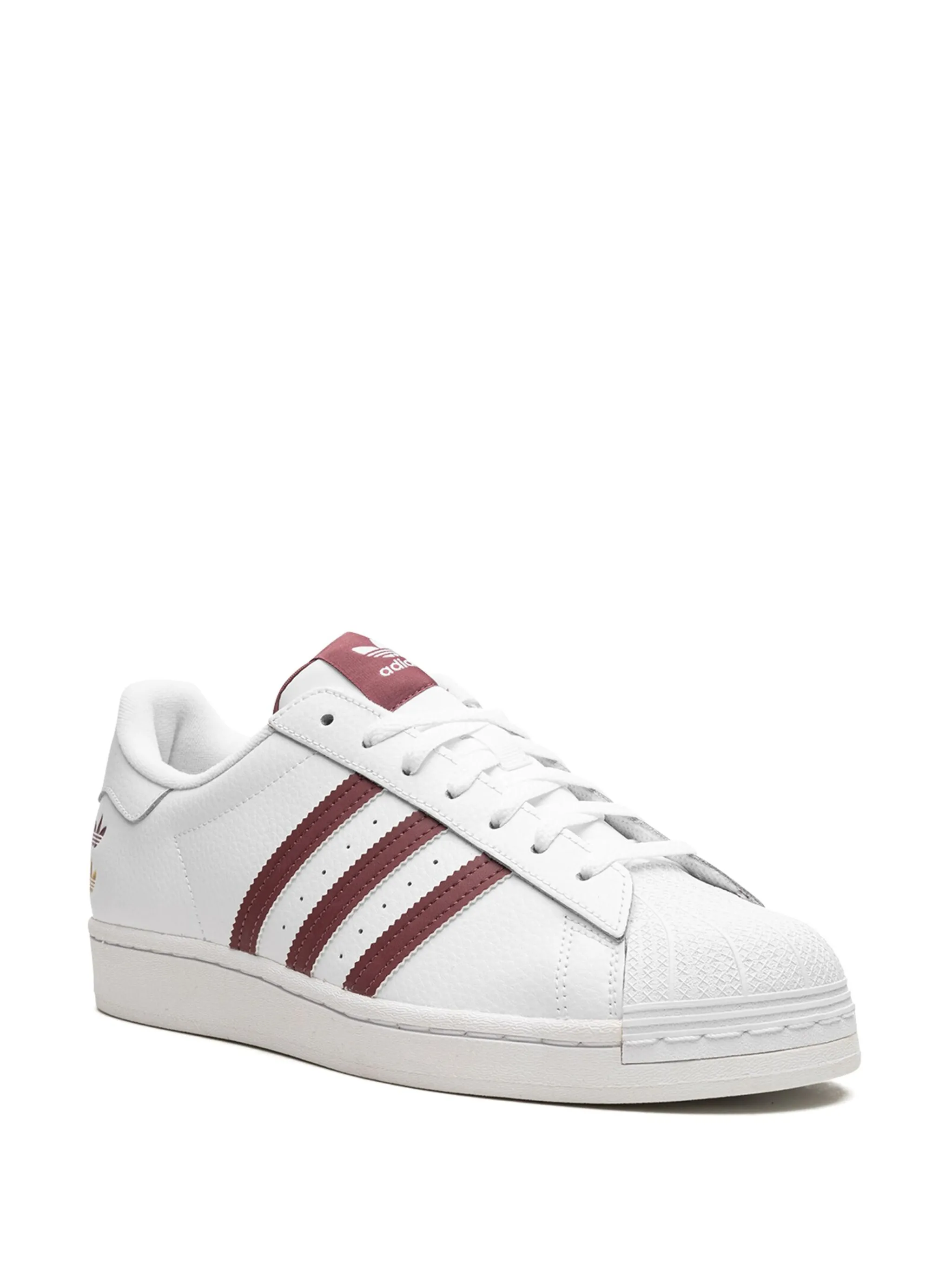 Кеды Superstar Quiet Crimson Adidas, белый — фото 2