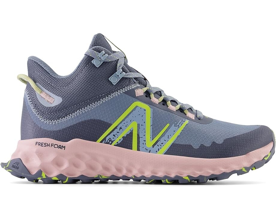 Кроссовки New Balance FRESH FOAM Garoé Midcut, цвет Arctic Grey/Orb Pink — фото 4