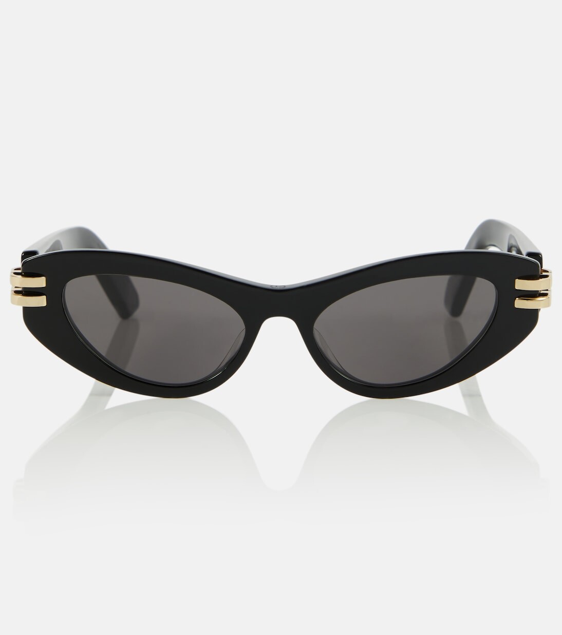 

Солнцезащитные очки «кошачий глаз» c dior b1u Dior Eyewear, черный