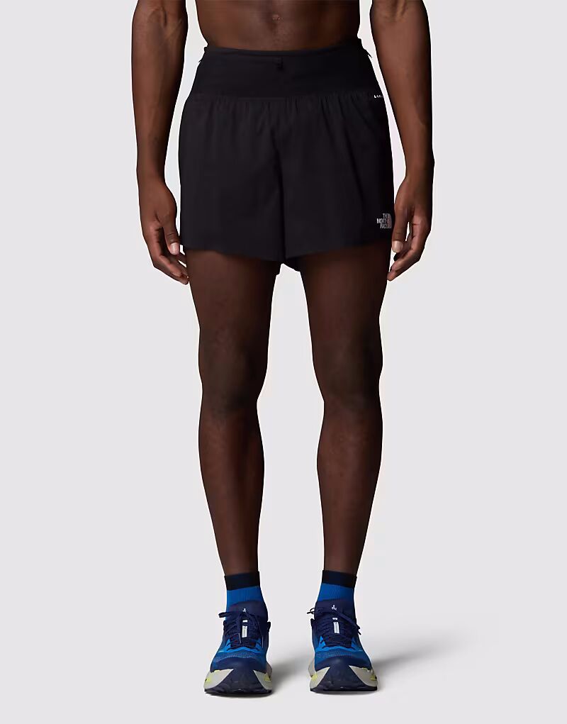 

Шорты 2 в 1 The North Face sunriser 5" черного цвета